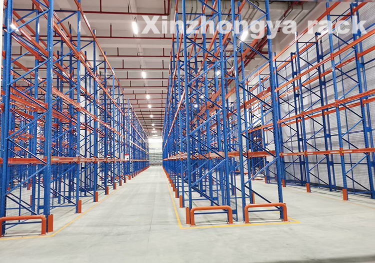 蜀海供應(yīng)鏈橫梁式貨架與壓入式貨架